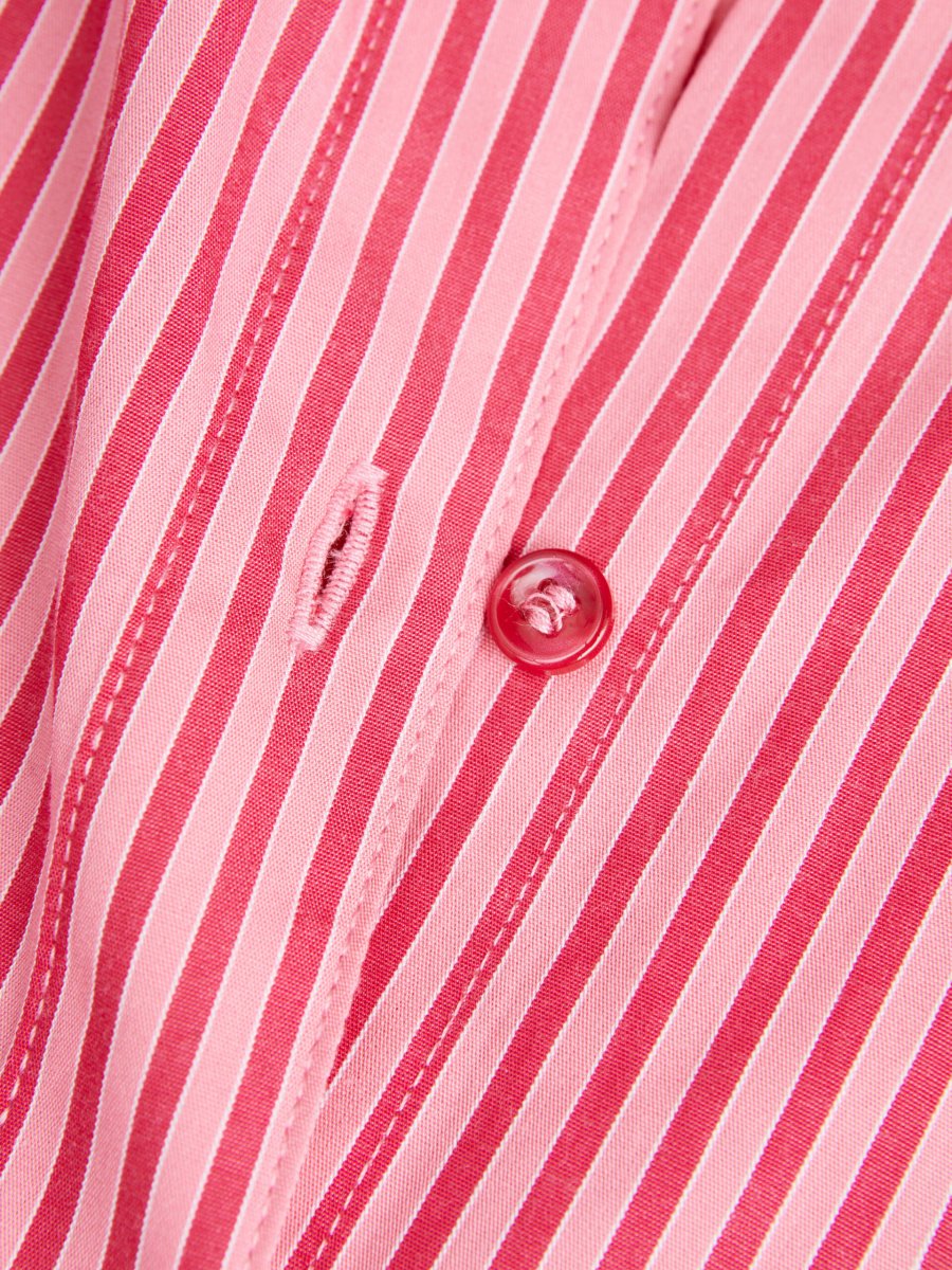 JJXX – Skjorte – Jamie Relaxed – Cerise Stripes - Billede 4