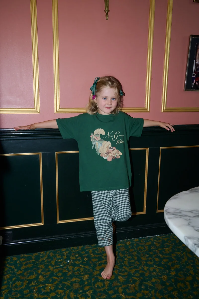 La Glace x ks kid tee - eden - Billede 4