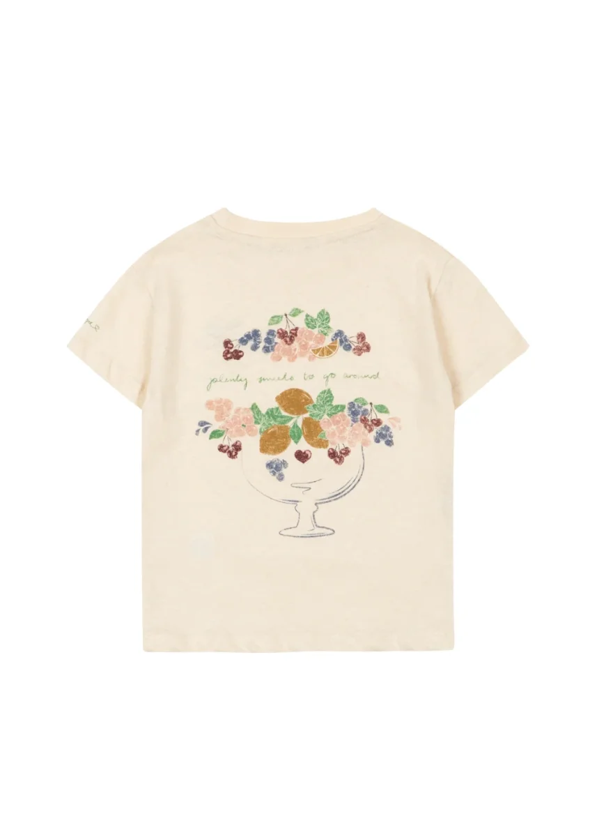 Era T Shirt - buttercream/juicy - Billede 5