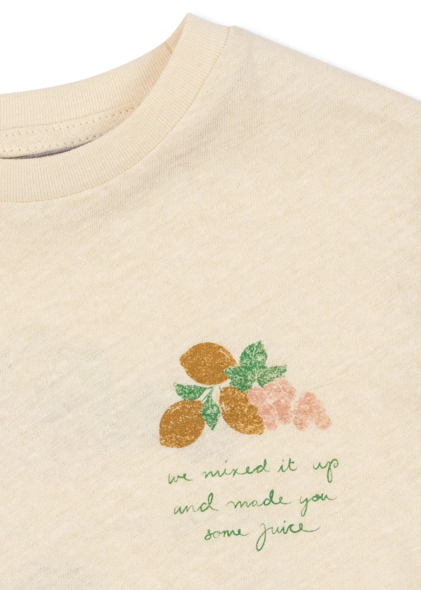 Era T Shirt - buttercream/juicy - Billede 7