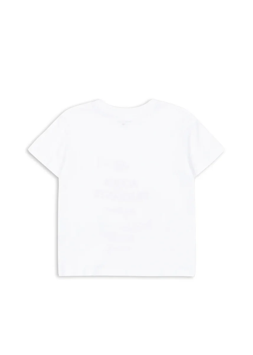 Famo T Shirt - optic white - Billede 3