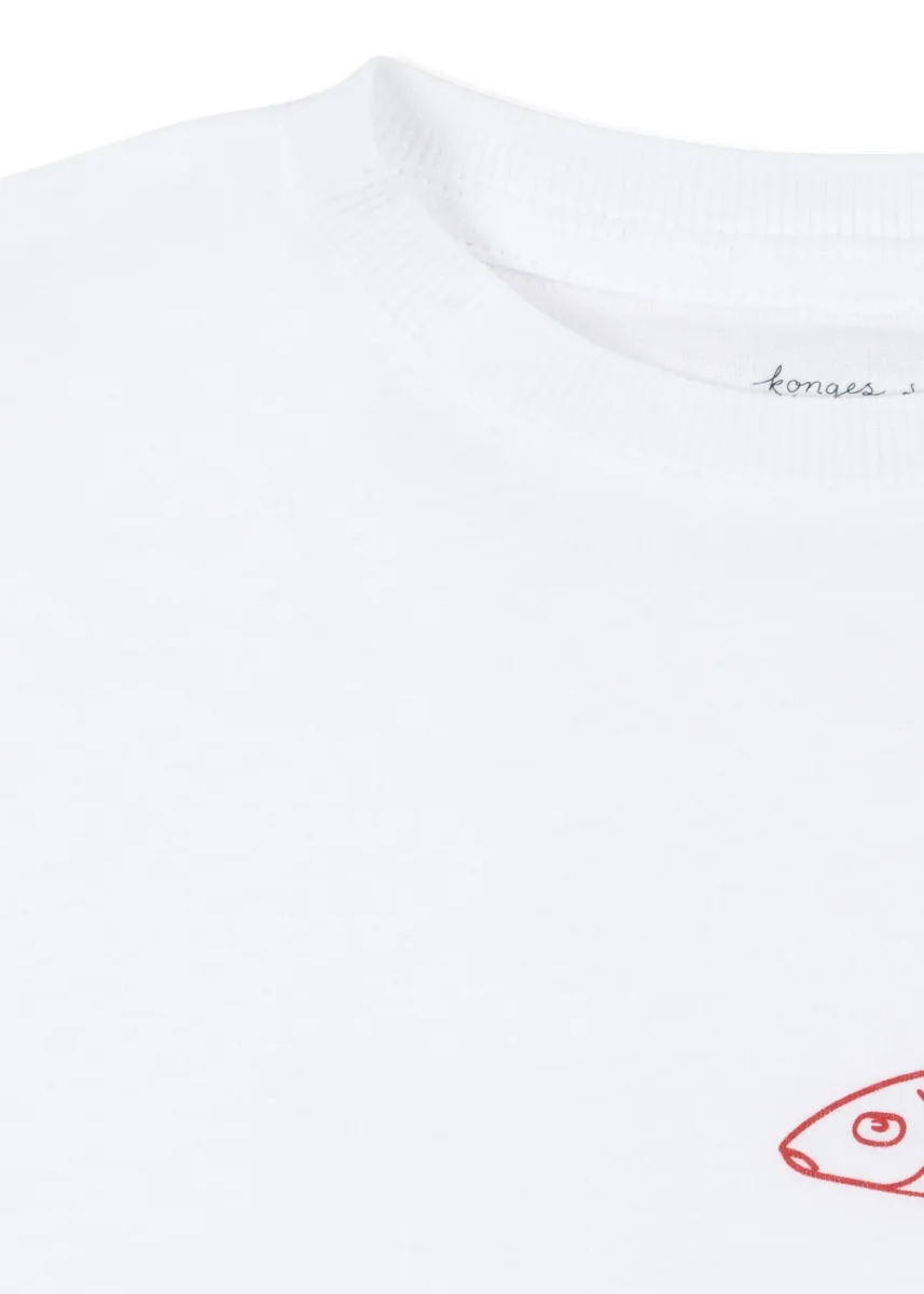 Famo T Shirt - optic white - Billede 5