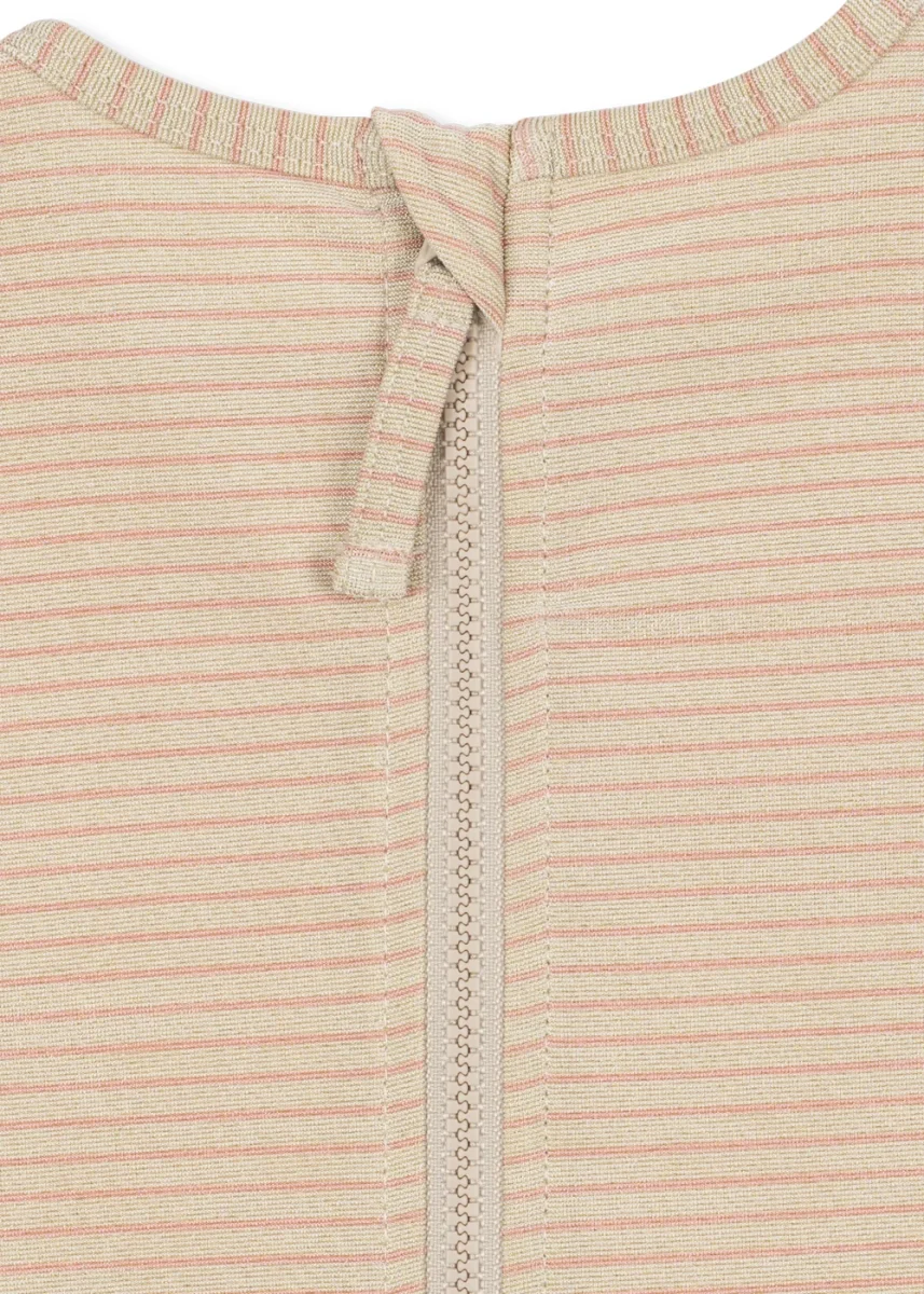 Jade Langærmet Badedragt - rose stripe - Billede 6